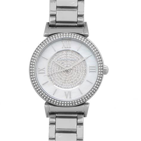 Michael Kors Women's Catlin Silver